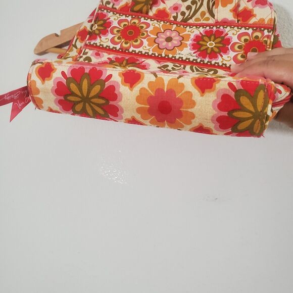 Vera Bradley Tech Travel Case Organizer Pink Floral Folkloric - Picture 5 of 10